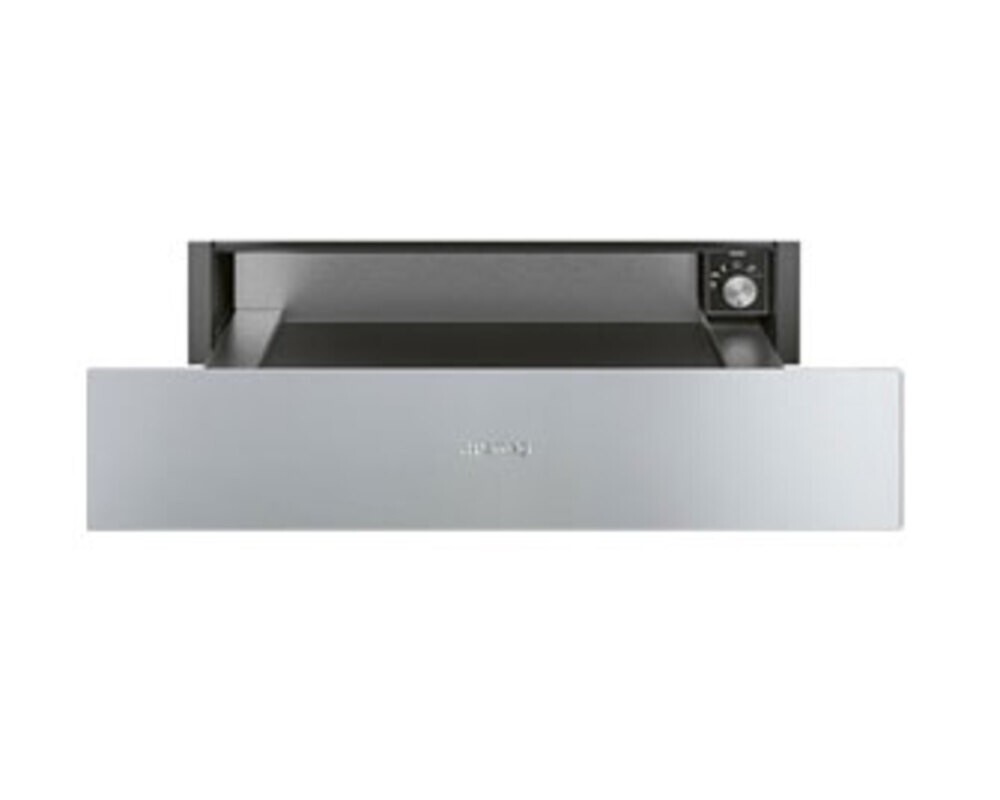 SMEG CPR315X Подогреватель посуды, 60 см, высота 14 см, нержавеющая сталь, открывание PUSH.