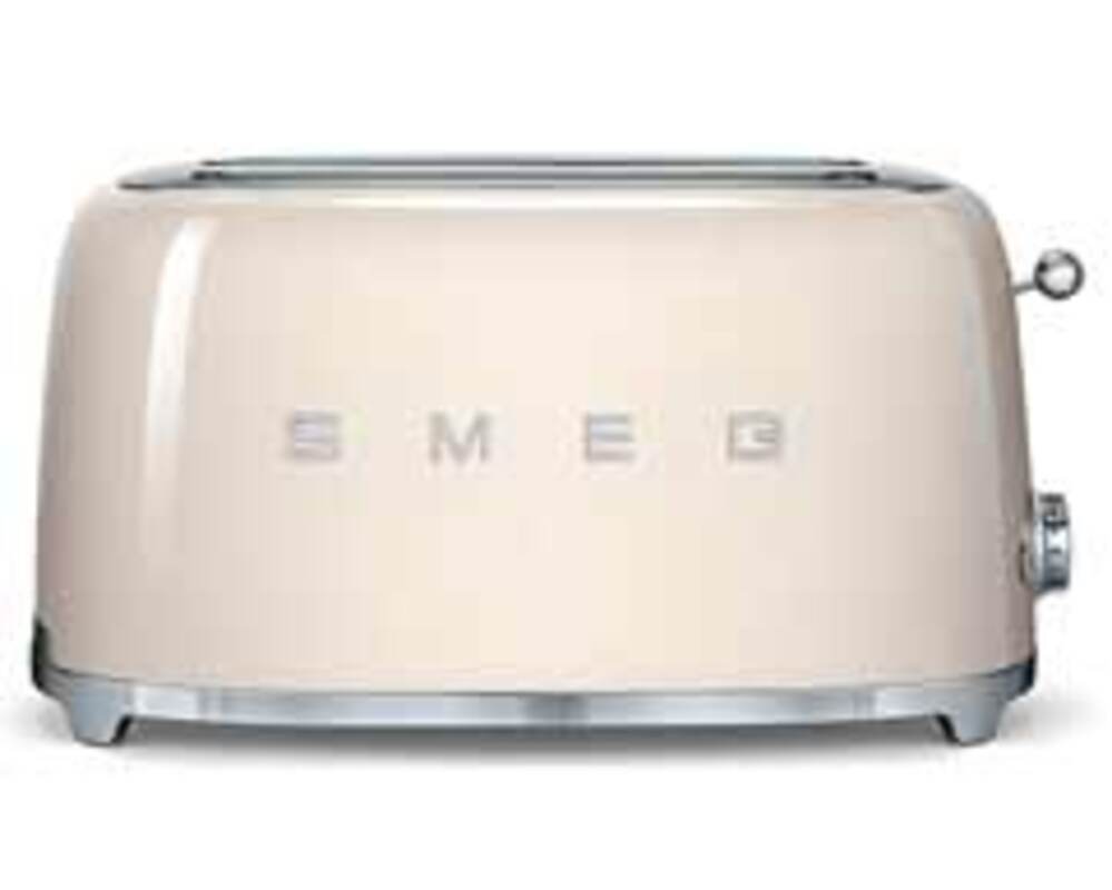 SMEG TSF02CREU Тостер на 4 ломтика, кремовый