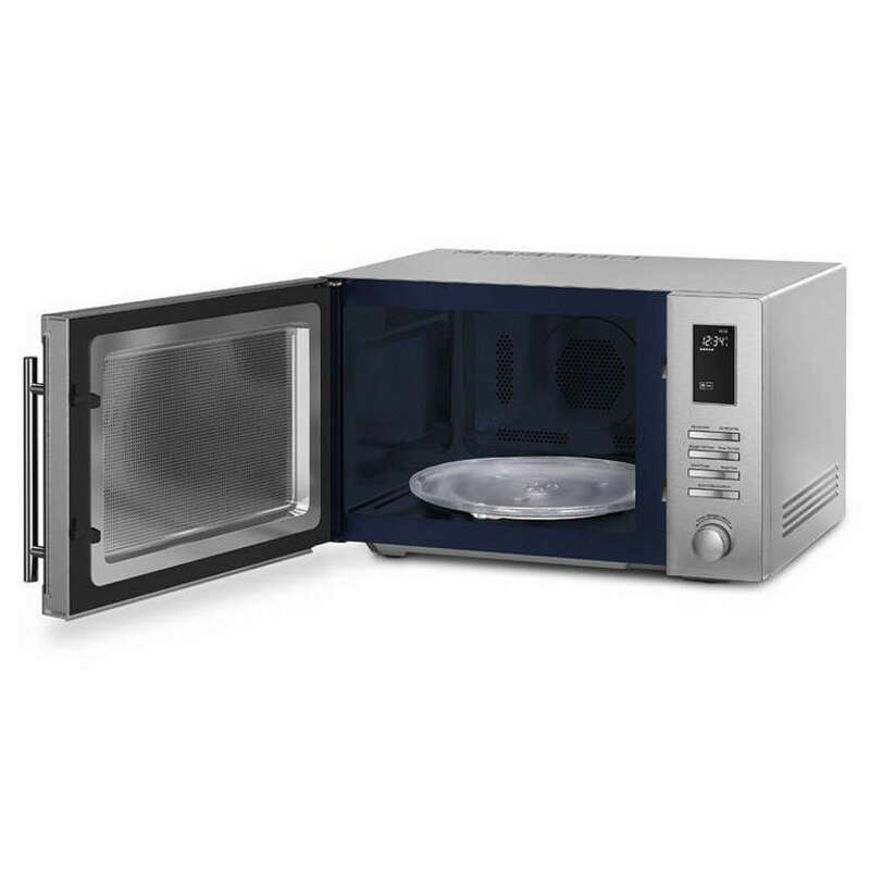 SMEG MOE25X Отдельностоящая микроволновая печь, 5 функций, нержавеющая сталь