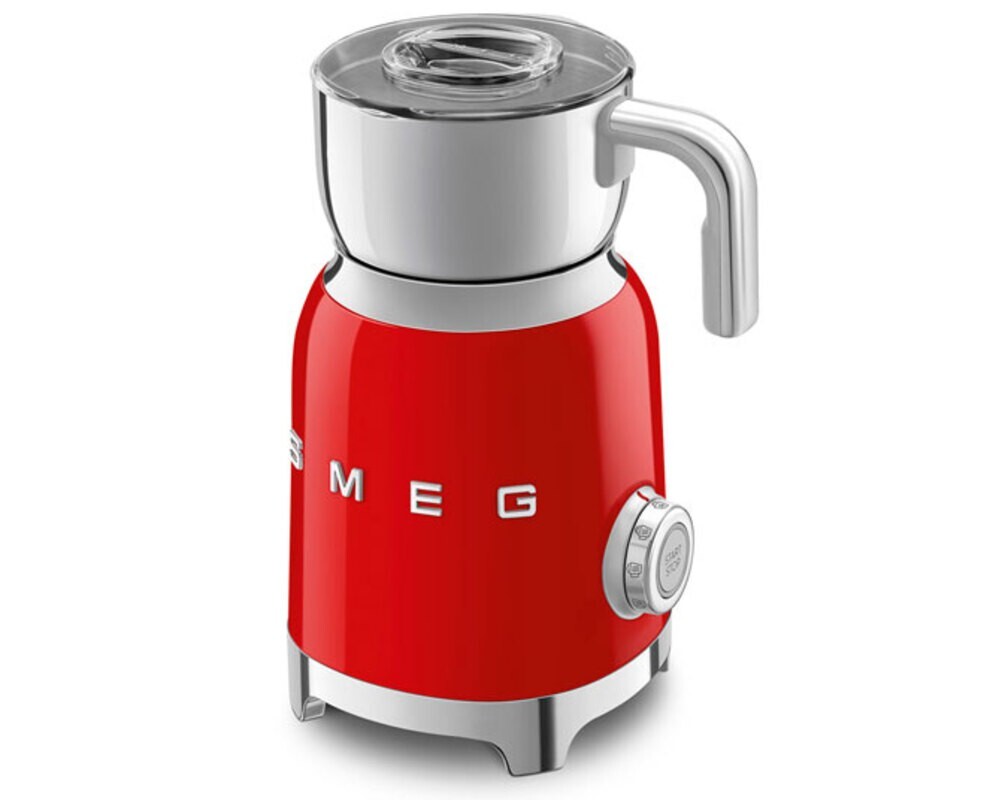 SMEG MFF11RDEU Вспениватель молока, красный
