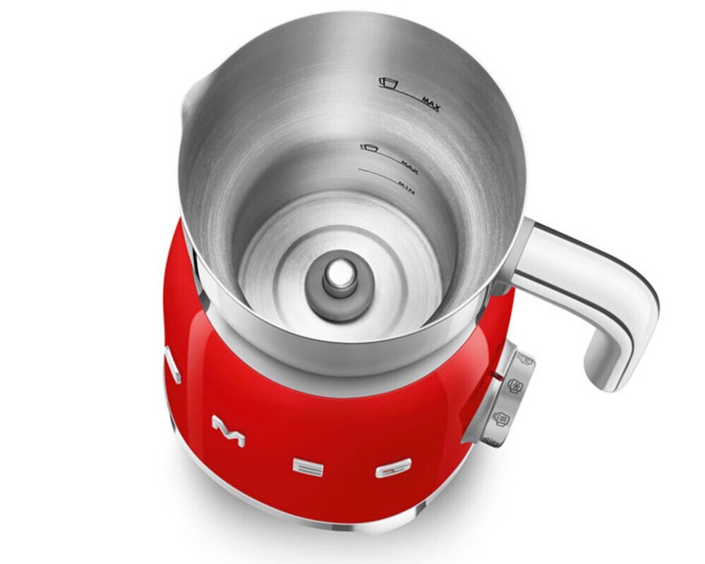 SMEG MFF11RDEU Вспениватель молока, красный