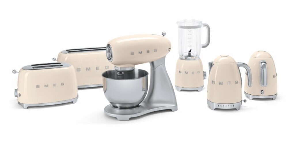 SMEG TSF01CREU Тостер на 2 ломтика, кремовый