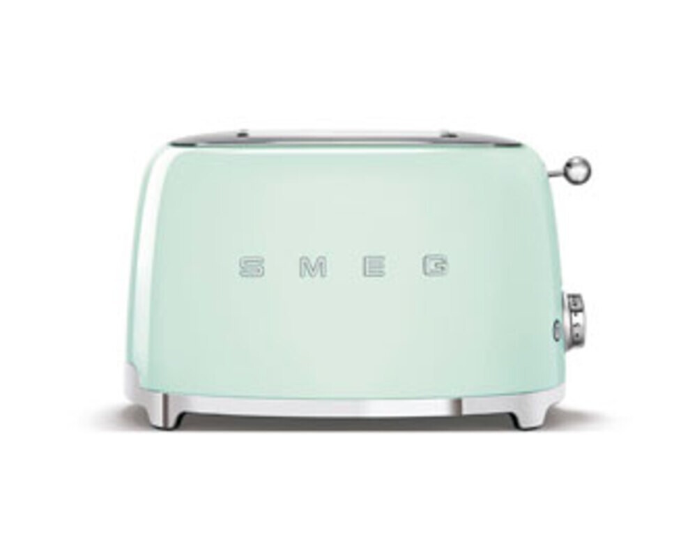 SMEG TSF01PGEU Тостер на 2 ломтика, пастельный зеленый