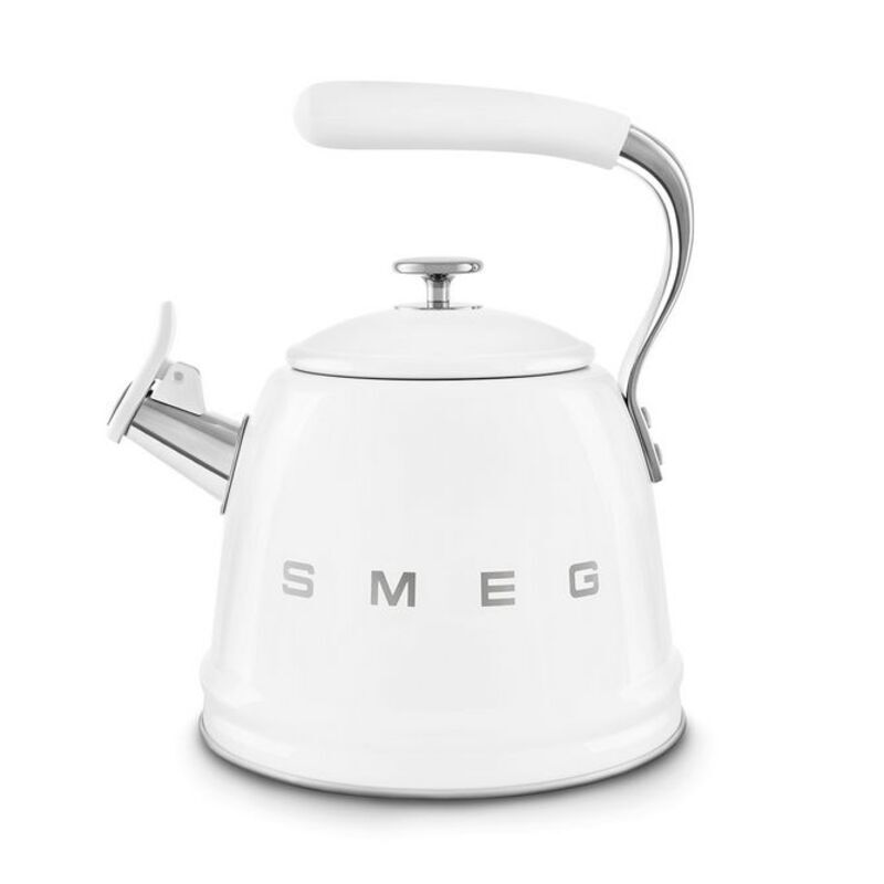 SMEG WKF01WH Чайник со свистком, 2.3 л, цвет белый