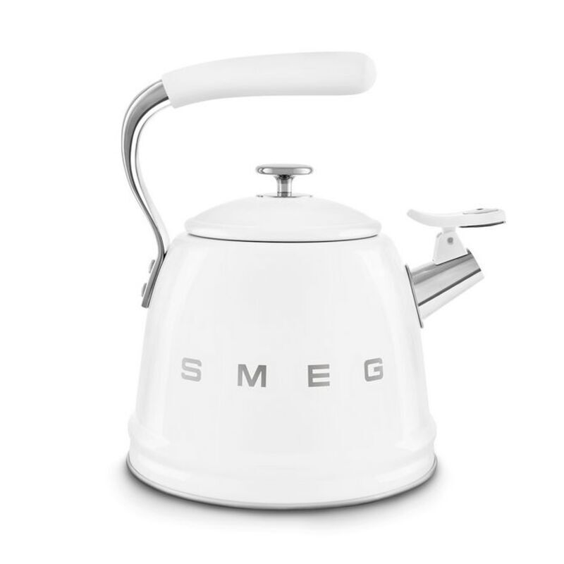 SMEG WKF01WH Чайник со свистком, 2.3 л, цвет белый