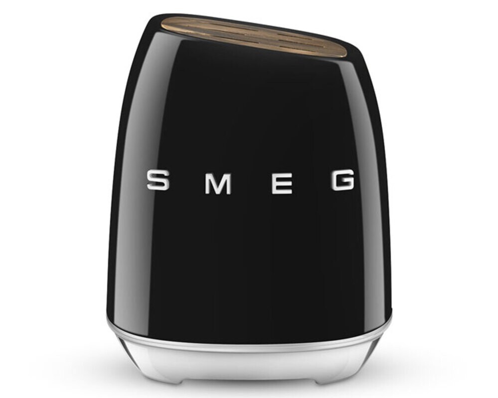 SMEG KBSF02BL Комплект ножей, цвет чёрный