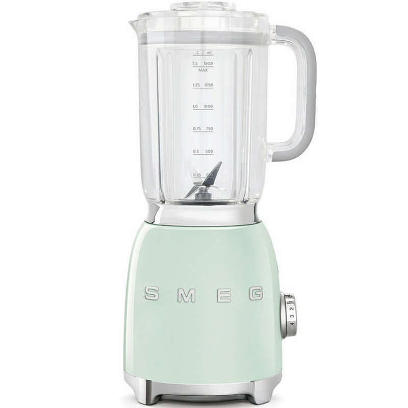SMEG BLF03PGEU Блендер, объем кувшина 1,5л, пастельный зеленый