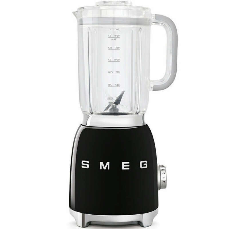 SMEG BLF03BLEU Блендер, объем кувшина 1,5л, черный