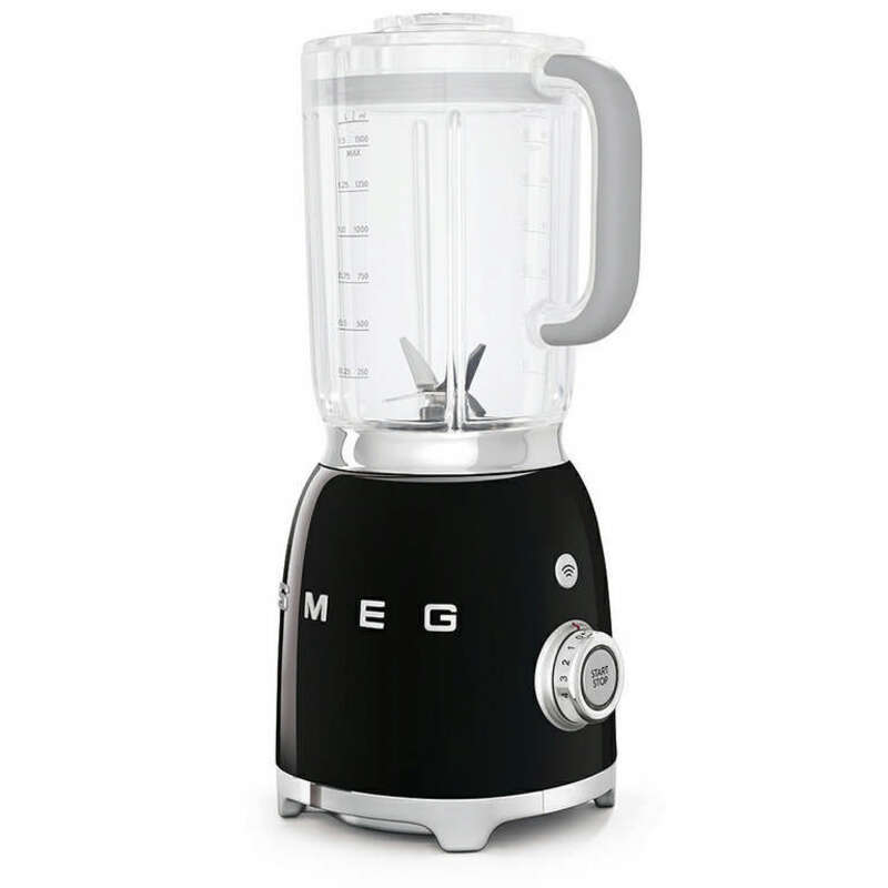 SMEG BLF03BLEU Блендер, объем кувшина 1,5л, черный