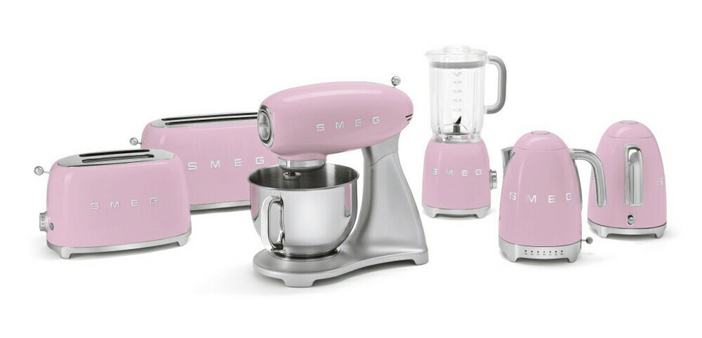 SMEG BLF03PKEU Блендер, объем кувшина 1,5л; розовый