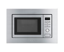 SMEG FMI020X Встраиваемая микроволновая печь, 60 см, высота 38 см, нержавеющая сталь.