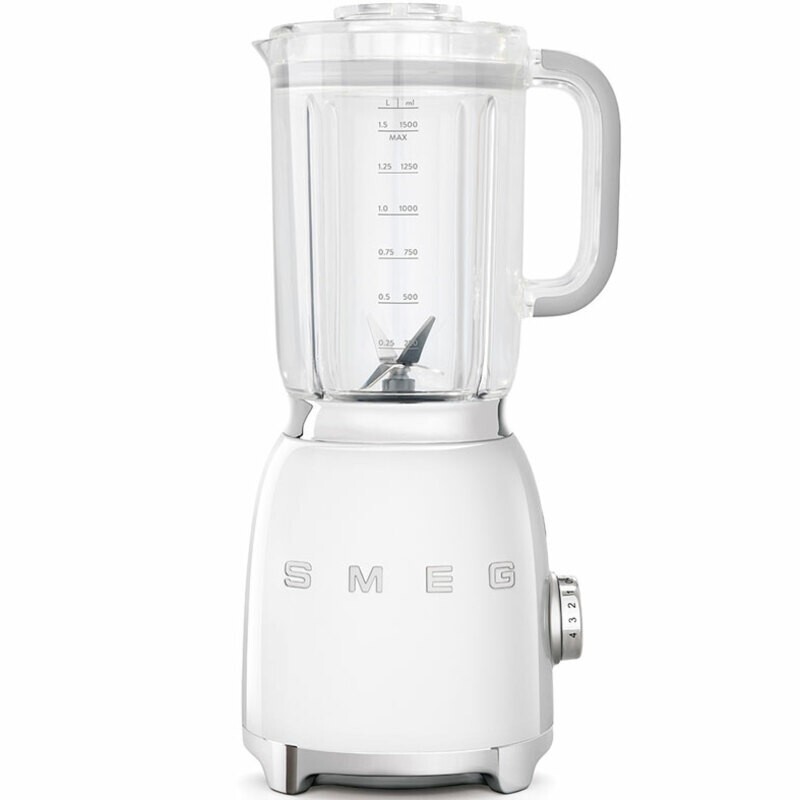 SMEG BLF03WHEU Блендер, объем кувшина 1,5л, белый