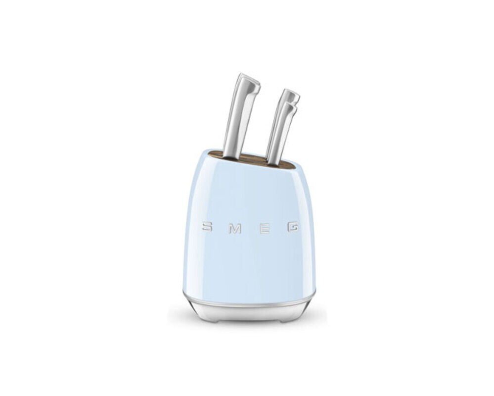 SMEG KBSF02PB Комплект ножей, цвет пастельный голубой