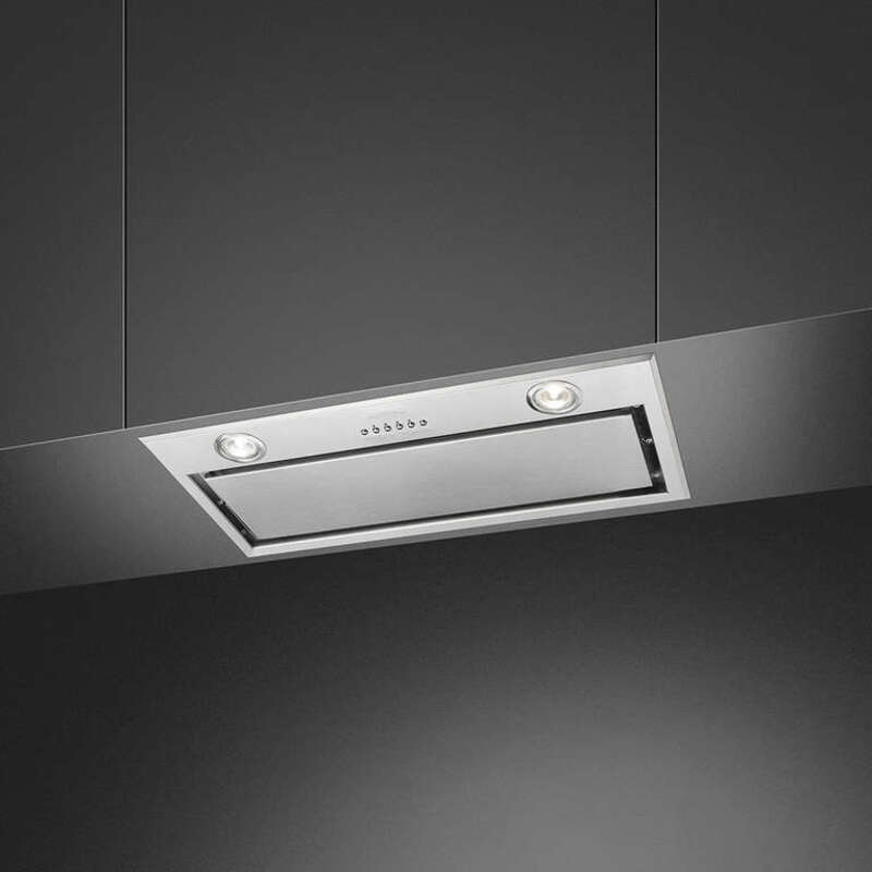 SMEG KSEG58PXE  Встраиваемая вытяжка,54 см, нержавеющая сталь.