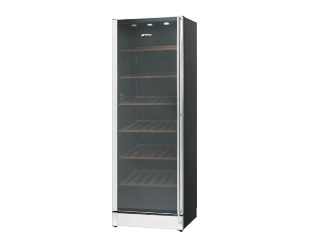 SMEG SCV115GS Отдельностоящий холодильный шкаф для вина, ширина 60 см