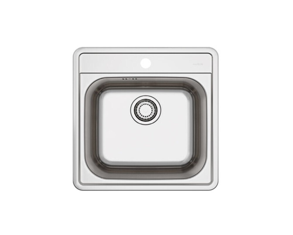Мойка ALVEUSMORE 20 NAT-90 490 X 500 в комплекте с сифоном 1130550,