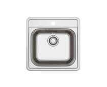 Мойка ALVEUSMORE 20 NAT-90 490 X 500 в комплекте с сифоном 1130550,