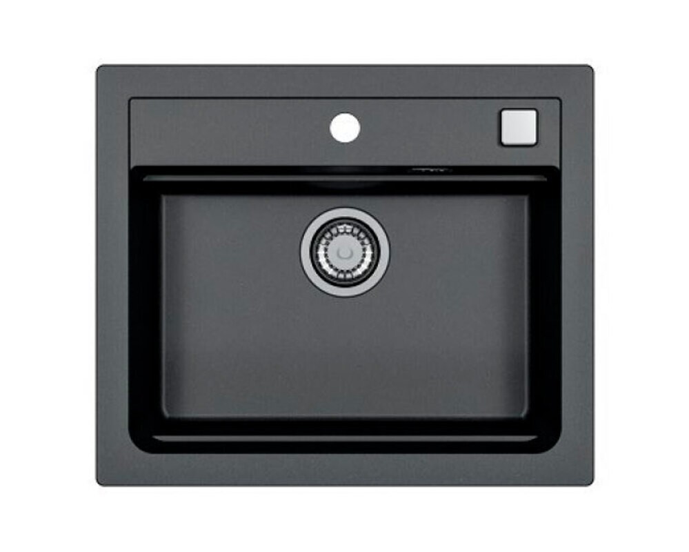 Мойка ALVEUS  GRANITAL ATROX 30 CARBON - G91 590 X  500  1X в комплекте с сифоном 1132823,