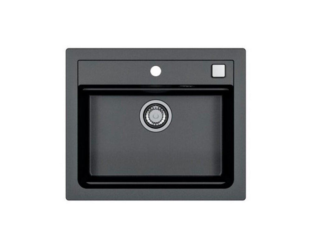 Мойка ALVEUS  GRANITAL ATROX 30 CARBON - G91 590 X  500  1X в комплекте с сифоном 1132823,
