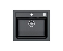 Мойка ALVEUS  GRANITAL ATROX 30 CARBON - G91 590 X  500  1X в комплекте с сифоном 1132823,