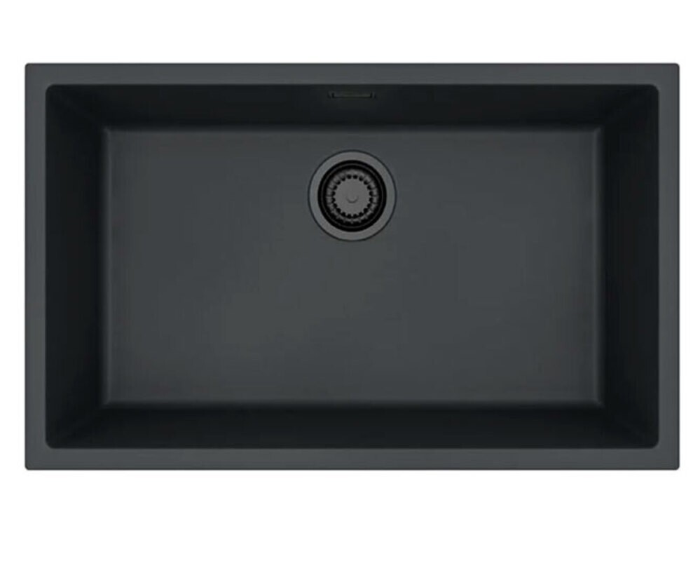 Мойка ALVEUS  OMNI 40 GRANITAL DEEP BLACK-G90  750x450x198 с сифоном 1145083