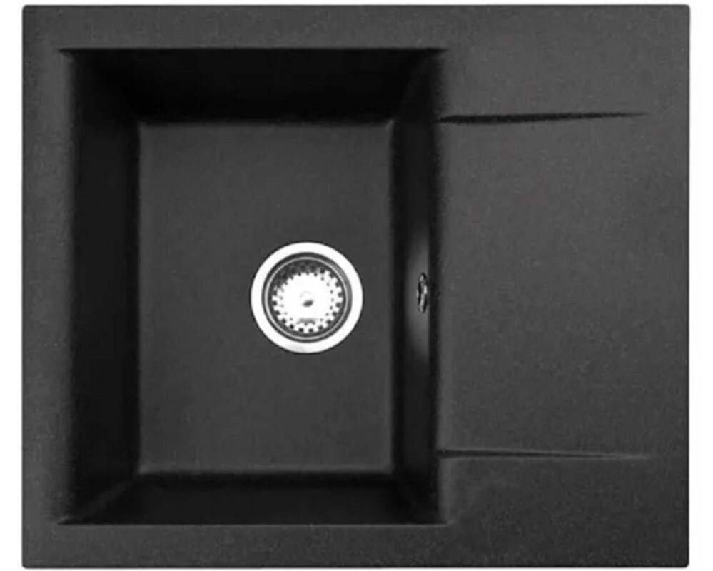 Мойка ALVEUS  GEM 20 GRANITAL G91 590X500X180 в комплекте с сифоном 1130548