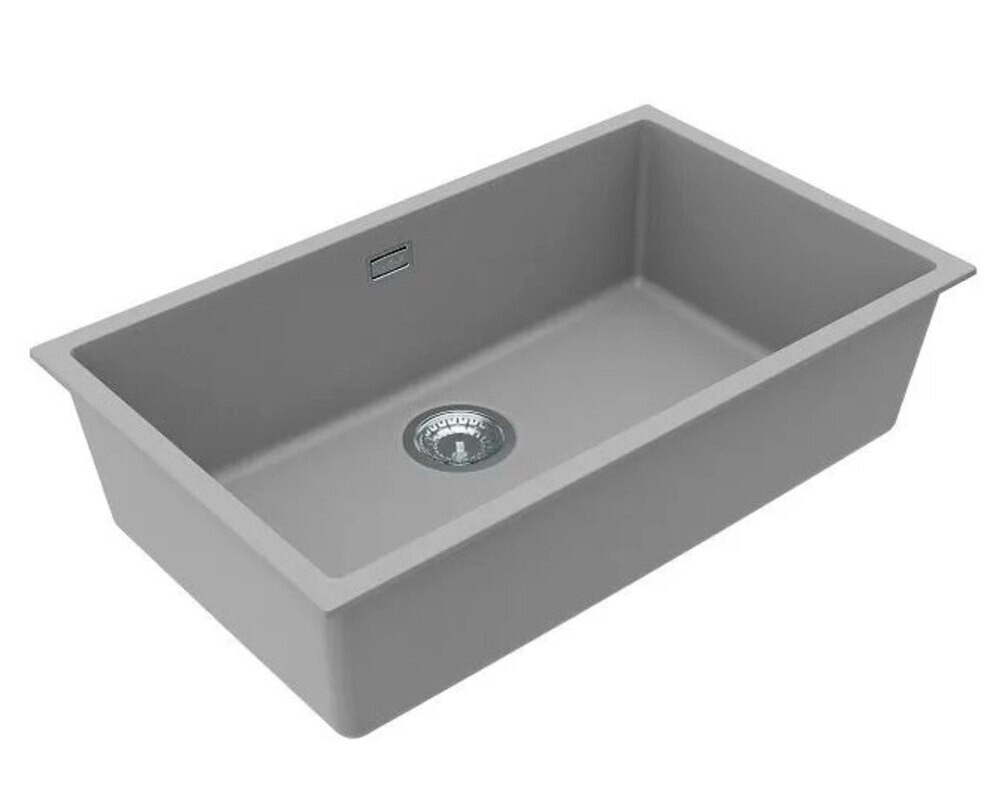 Мойка ALVEUS  OMNI 40 GRANITAL CONCRETE-G81  750x450x198 с сифоном 1145083