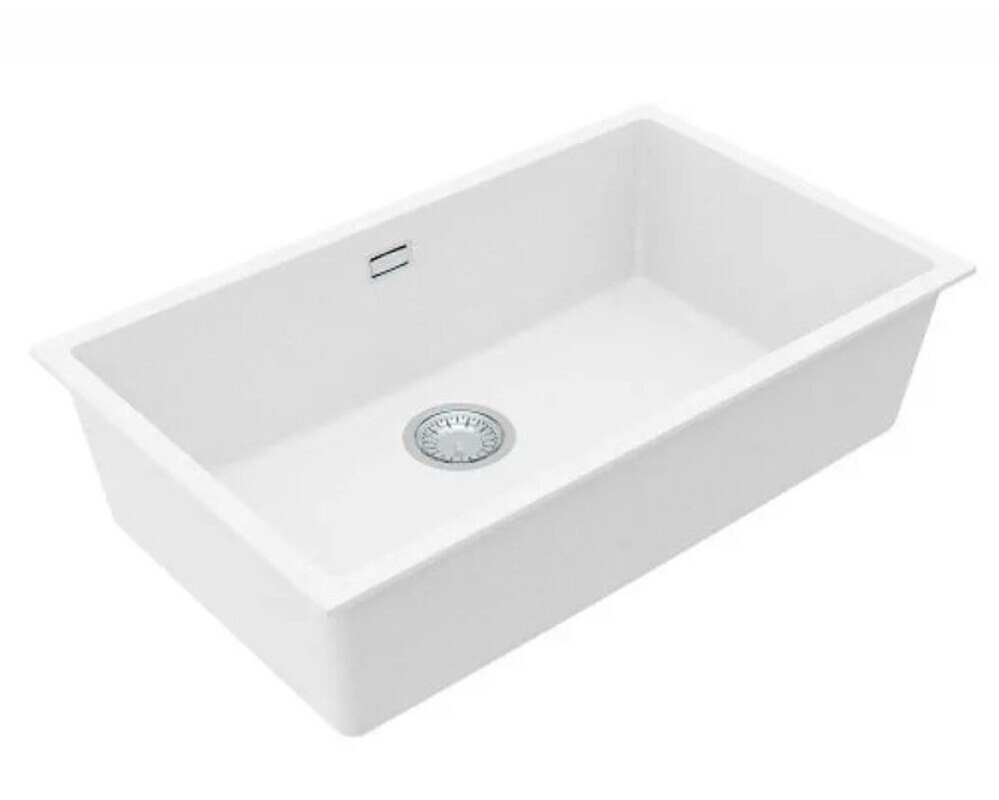 Мойка ALVEUS  OMNI 40 GRANITAL ARCTIC-G11  750x450x198 с сифоном 1145083