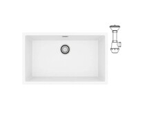 Мойка ALVEUS  OMNI 40 GRANITAL ARCTIC-G11  750x450x198 с сифоном 1145083