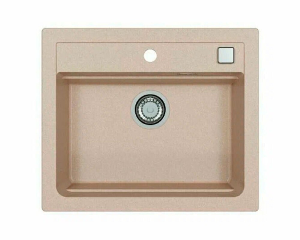 Мойка ALVEUS  GRANITAL ATROX 30 TERRA - G22 590 X  500  1X в комплекте с сифоном 1132823,