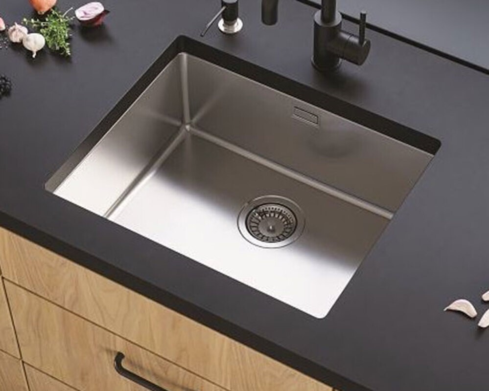Мойка ALVEUS KOMBINO 50 SAT-90 500X400X200  в комплекте с сифоном 1130550 (в комплекте 5 шт)