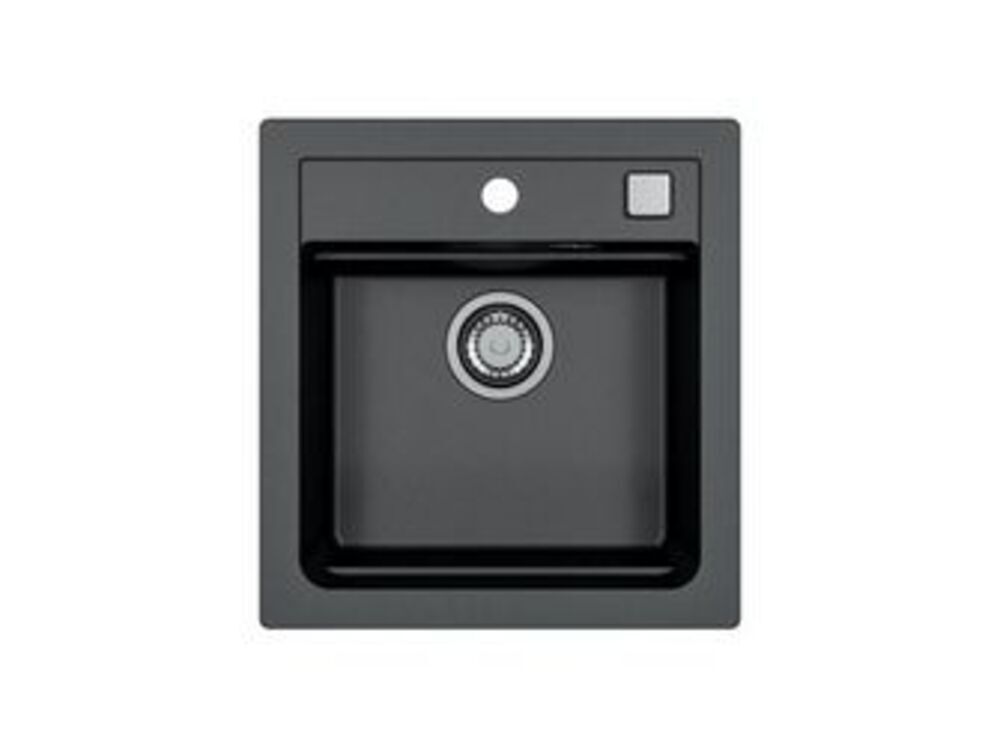 Мойка ALVEUS  GRANITAL ATROX 20 CARBON - G91 470 X  500  1X в комплекте с сифоном 1132823,