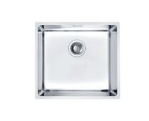 Мойка ALVEUS KOMBINO 40 SAT-90 450X400X200  в комплекте с сифоном 1130551