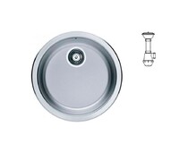 Мойка ALVEUS FORM 10 NAT-60 FI 450 в комплекте с сифоном 1011717,