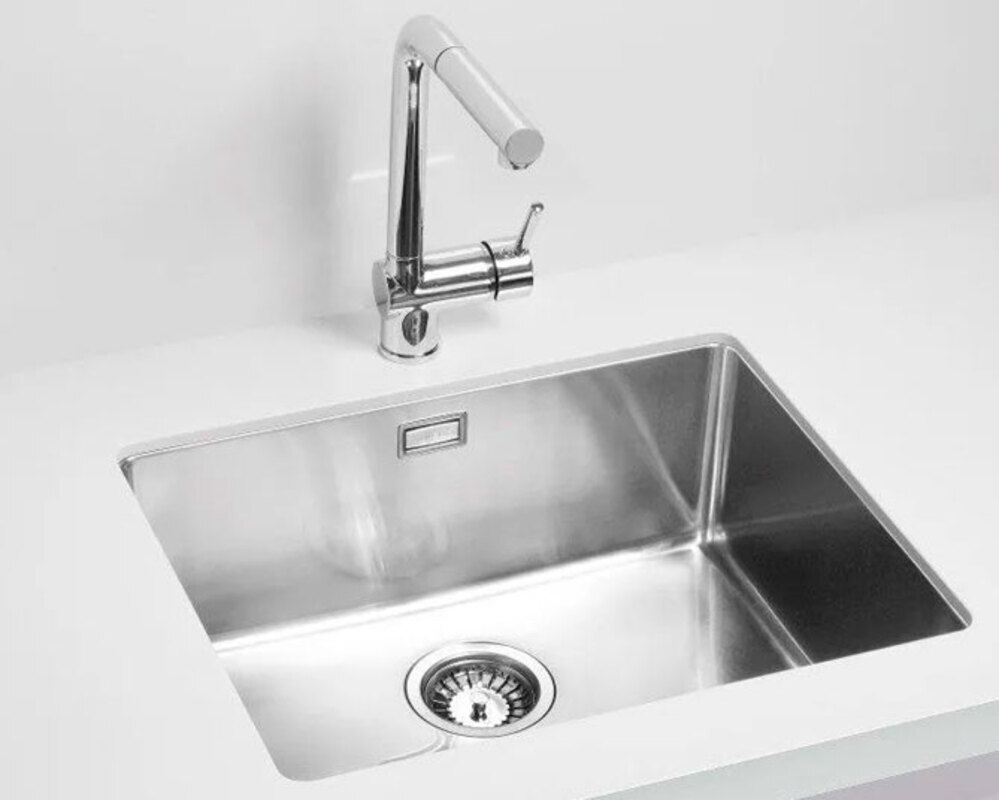 Мойка ALVEUS KOMBINO 50 SAT-90 500X400X195  в комплекте с сифоном 1130550 без коробки