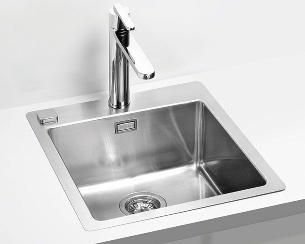 Мойка ALVEUS PURE 20 KMB-90 465X525 в комплекте с сифоном 1127252,