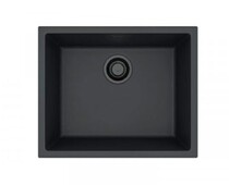 Мойка ALVEUS  OMNI 30 GRANITAL DEEP BLACK-G90 BE 500x450x198 с сифоном 1148151