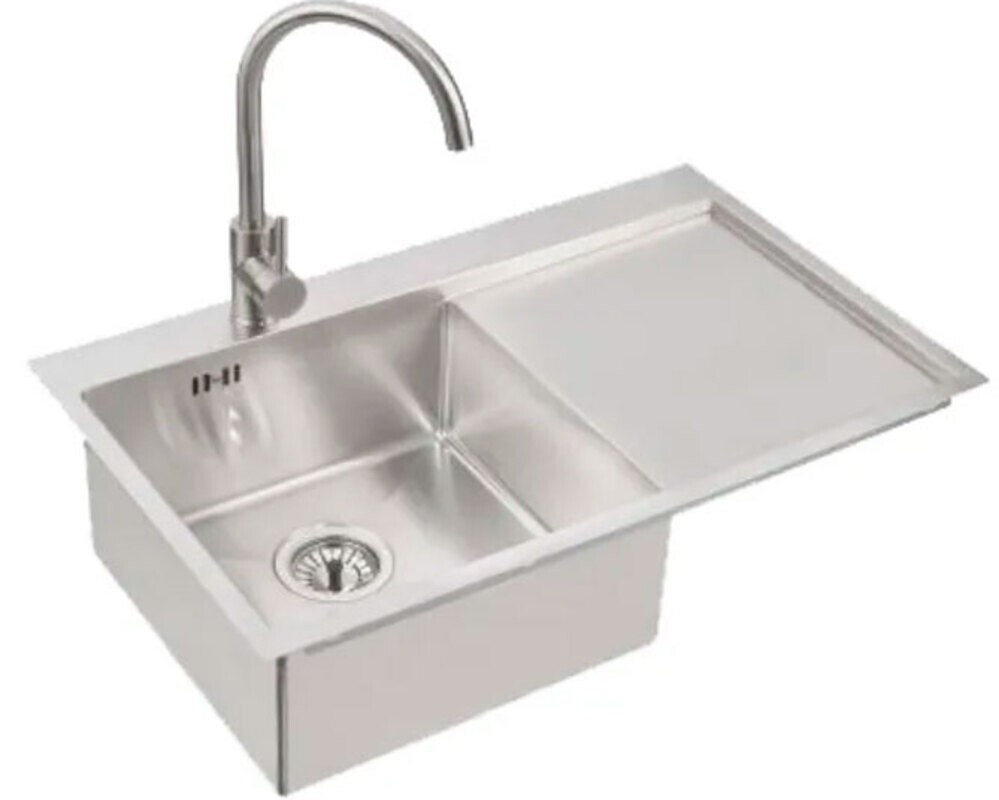 Мойка ALVEUS QUARTO 30 BRS-90 780х480 в комплекте с сифоном 1130551,