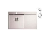 Мойка ALVEUS QUARTO 30 BRS-90 780х480 в комплекте с сифоном 1130551,