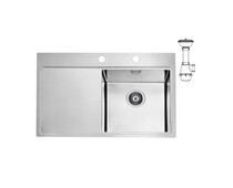 Мойка ALVEUS PURE 40R KMB 90 790X5251X правая в ком. с сифоном 1127252,