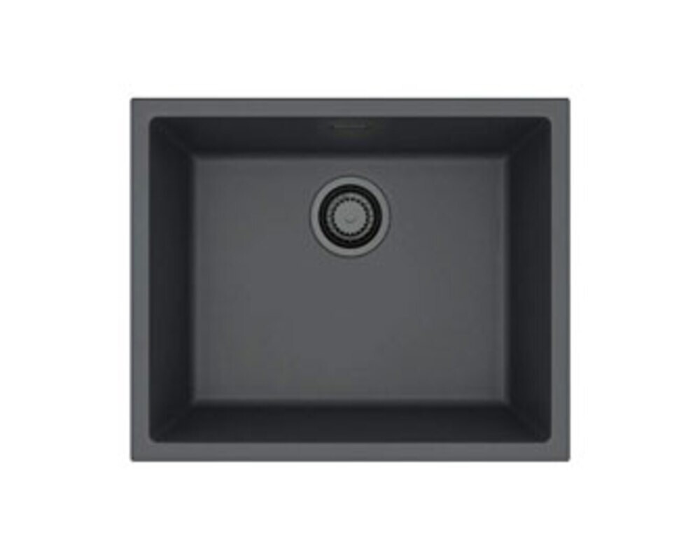 Мойка ALVEUS  OMNI 30 GRANITAL DEEP BLACK-G90  500x450x198 с сифоном 1145083