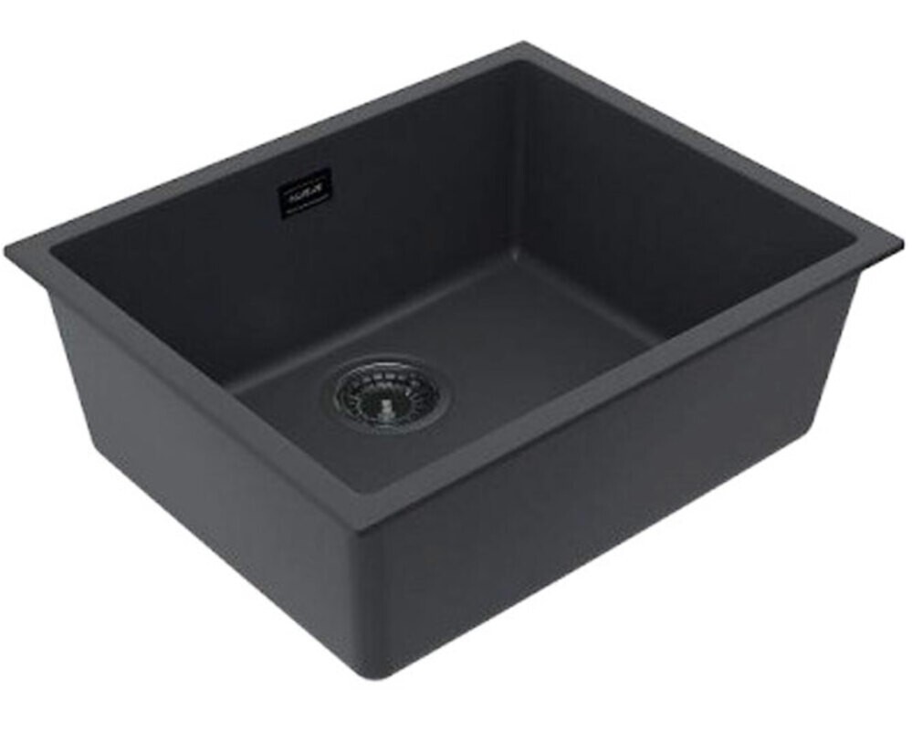 Мойка ALVEUS  OMNI 30 GRANITAL DEEP BLACK-G90  500x450x198 с сифоном 1145083