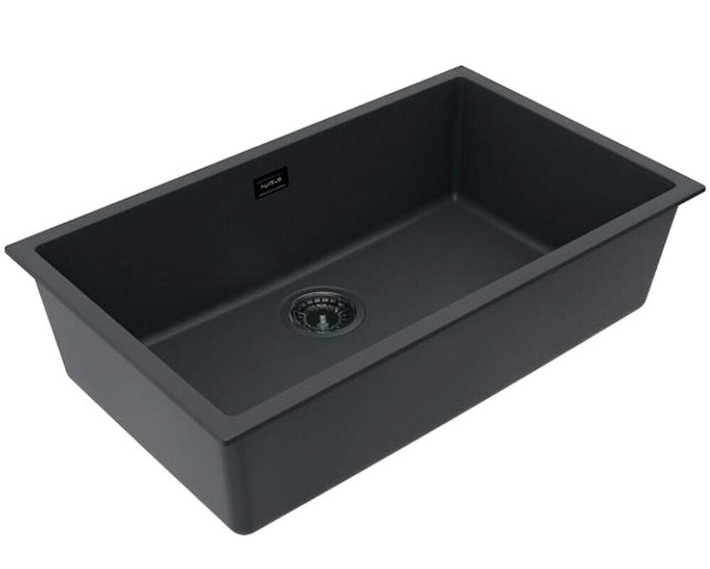 Мойка ALVEUS  OMNI 40 GRANITAL DEEP BLACK-G90 BE 750x450x198 с сифоном 1148151