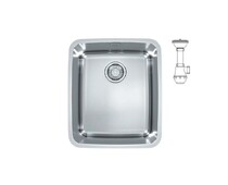 Мойка ALVEUS LUNO 40 SAT 90 FI 480X400 в комплекте с сифоном 1130550,