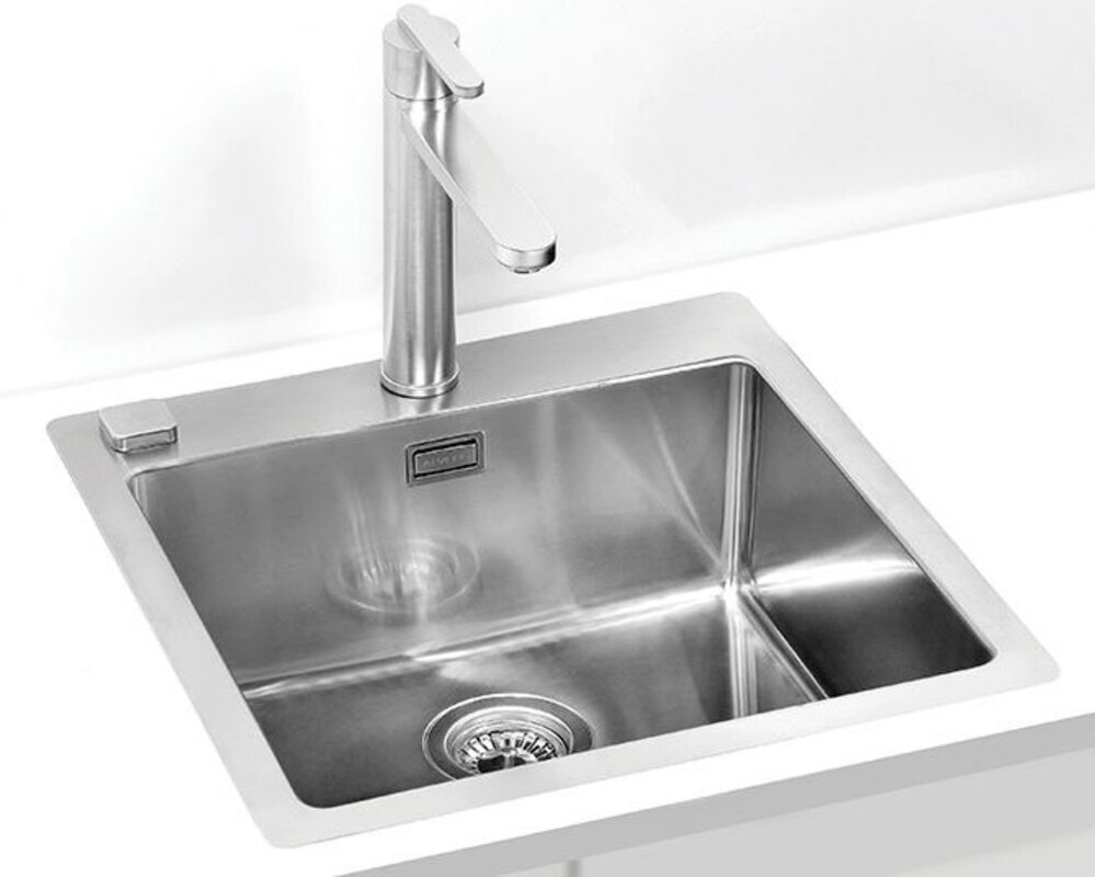 Мойка ALVEUS PURE 30 KMB-90 515X525 в компл. с сифоном 1127252,