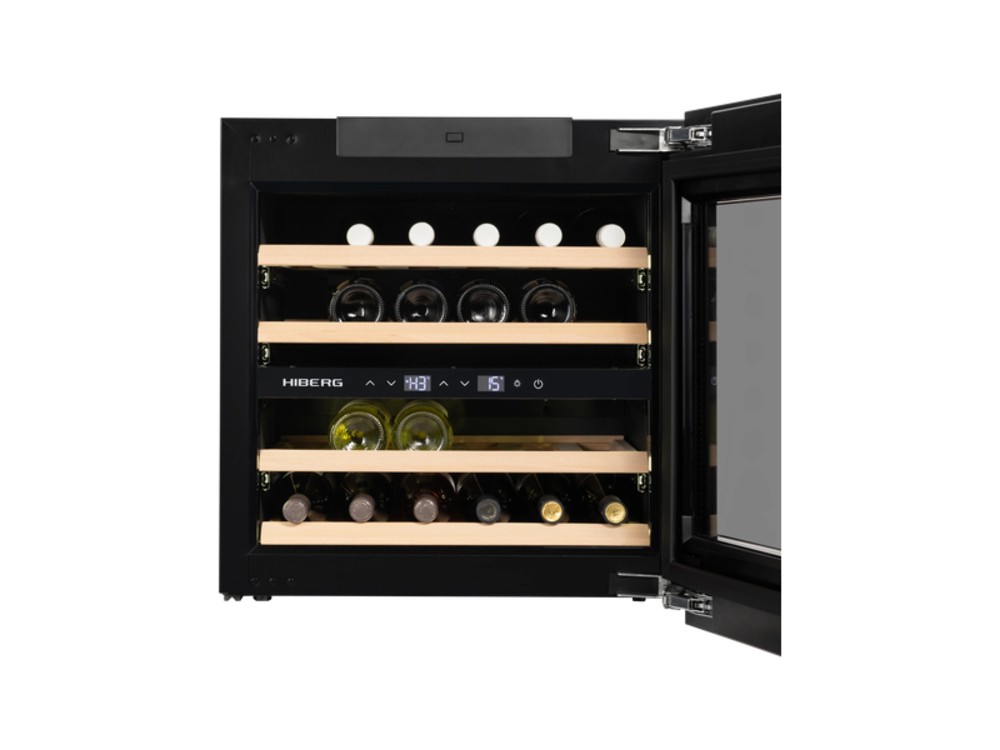 Встраиваемый винный шкаф HIBERG ROYAL W 60