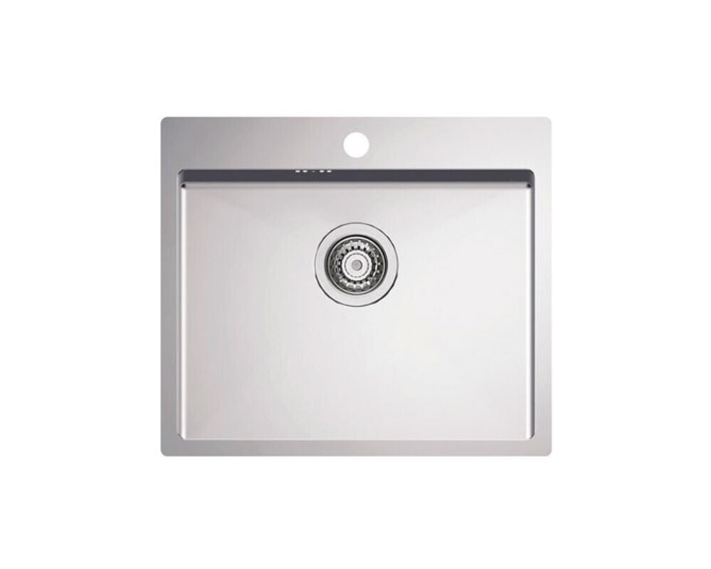 Мойка ALVEUS QUARTO 10 BRS-90 550x480 в комплекте с сифоном 1130551,