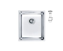 Мойка ALVEUS KOMBINO 20 SAT-90 340X400X200 в комплекте с сифоном 1130551