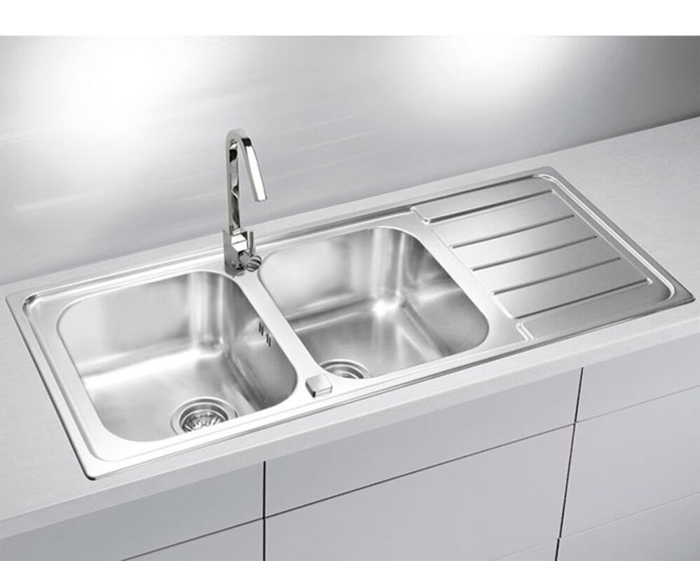 Мойка ALVEUS LINE 100 NAT-90 1160X500 в компл. с сифоном 1130555,