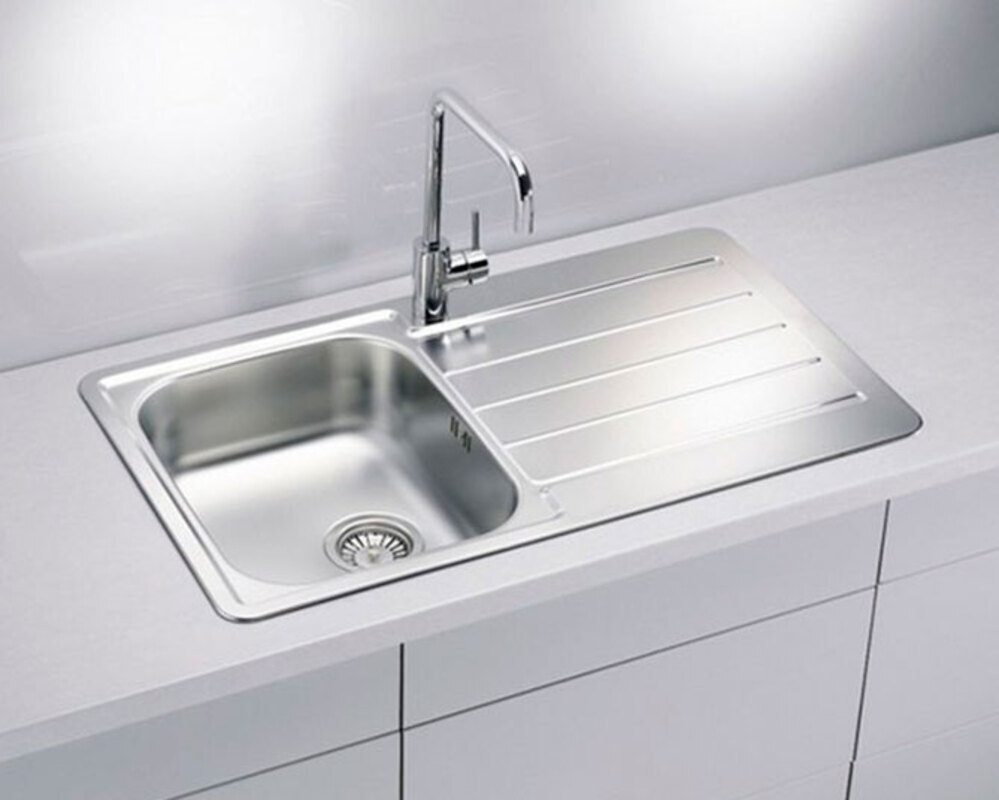 Мойка ALVEUS LINE 20 NAT-90 860X500 в компл. с сифоном 1130551,